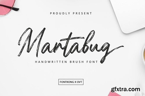 Martabug - Handwritten Brush Font TCMKXW5 Martabug - Handwritten Brush Font TCMKXW5