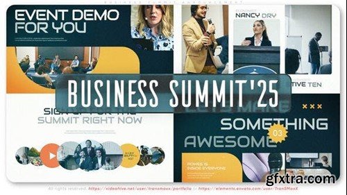 Videohive Business Summit Announcement 52663338 Videohive Business Summit Announcement 52663338
