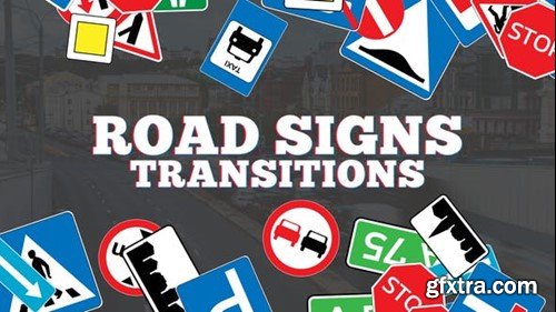 Videohive Road Signs Transitions 52686102 Videohive Road Signs Transitions 52686102