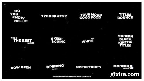 Videohive Stroke Titles 52661546 Videohive Stroke Titles 52661546