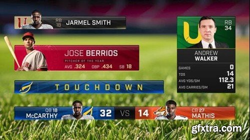 Videohive Sport Football Lower Thirds 2 52106958 Videohive Sport Football Lower Thirds 2 52106958