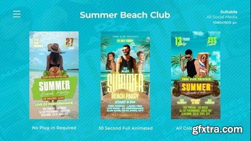 Videohive Summer Beach Club Instagram Reels 52725210 Videohive Summer Beach Club Instagram Reels 52725210