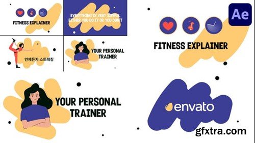 Videohive Fitness Explainers for After Effects 52681156 Videohive Fitness Explainers for After Effects 52681156