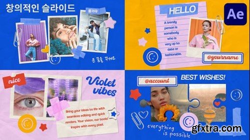 Videohive Handmade Creative Slides for After Effects 52700457 Videohive Handmade Creative Slides for After Effects 52700457