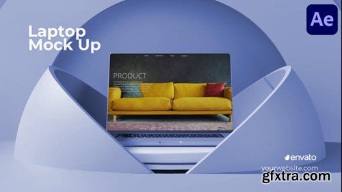 Videohive Laptop Mockup for After Effects 52723148 Videohive Laptop Mockup for After Effects 52723148