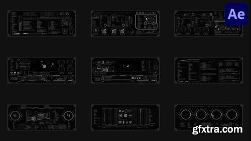 Videohive Hud Large Screens for After Effects 52680718 Videohive Hud Large Screens for After Effects 52680718