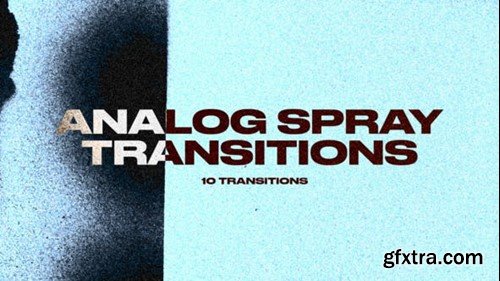 Videohive Analog Spray Transitions 52737288 Videohive Analog Spray Transitions 52737288