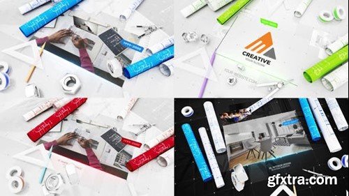Videohive Blueprint Engineer Slideshow 52769047 Videohive Blueprint Engineer Slideshow 52769047