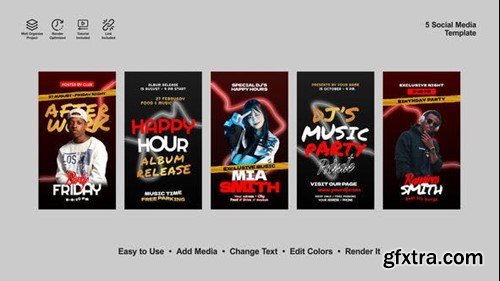 Videohive Night Instagram Reels 52760624 Videohive Night Instagram Reels 52760624