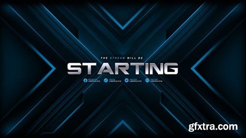 Videohive Blue Modern Screen Stream Package 52766696 Videohive Blue Modern Screen Stream Package 52766696