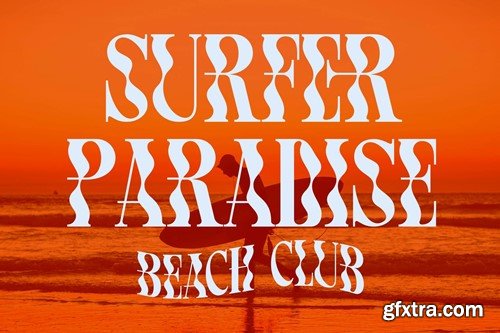 Flowsun | Psychchedelic Serif Font JLEHG2V