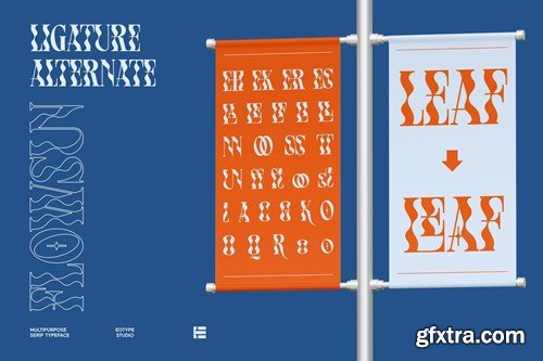 Flowsun | Psychchedelic Serif Font JLEHG2V