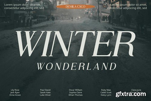 Demila – Modern Font STWQS5Q