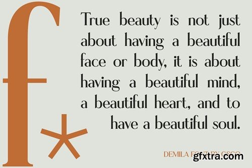 Demila – Modern Font STWQS5Q