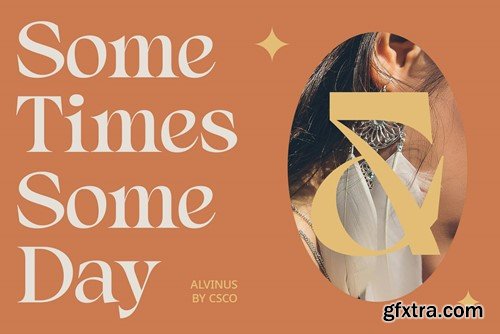 Alvinus – Elegant Font 2SVUYQB