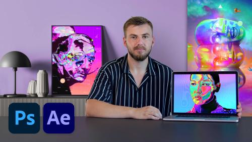 Domestika - Abstract Portraiture with Photoshop and After Effects