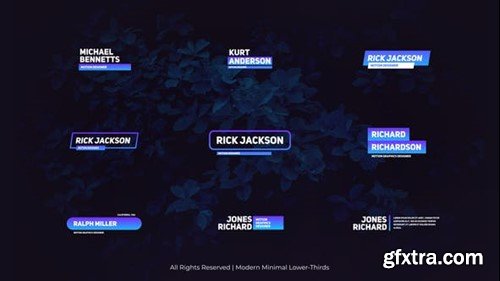 Videohive Modern Minimal Lower-Thirds 52827104 Videohive Modern Minimal Lower-Thirds 52827104