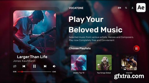 Videohive Music Players with Playlist 52838651 Videohive Music Players with Playlist 52838651
