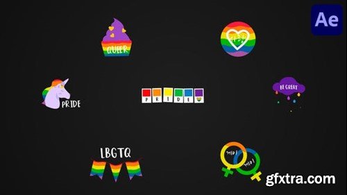 Videohive LGBTQ+ Titles for After Effects 52830503 Videohive LGBTQ+ Titles for After Effects 52830503
