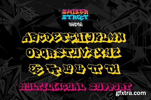 Swizer Street - Urban Graffiti Font 2L5NLMA Swizer Street - Urban Graffiti Font 2L5NLMA