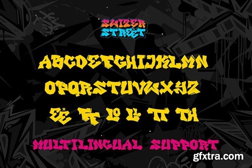 Swizer Street - Urban Graffiti Font 2L5NLMA Swizer Street - Urban Graffiti Font 2L5NLMA