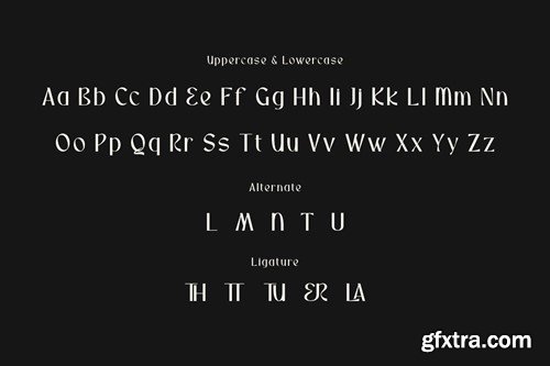Orsatta - Display Font BP534EF