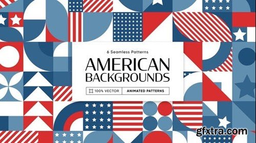 Videohive American Background Patterns 52901284 Videohive American Background Patterns 52901284