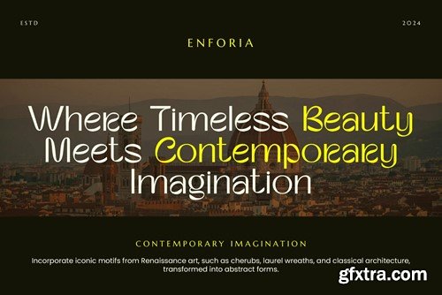 Enforia Classic Display Font CZSUQ6X Enforia Classic Display Font CZSUQ6X