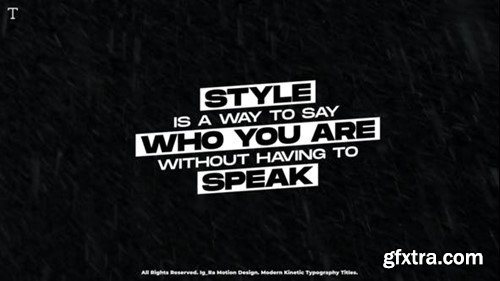 Videohive Kinetic Typography Titles 52927881 Videohive Kinetic Typography Titles 52927881