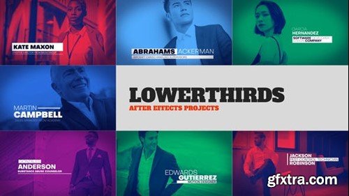 Videohive LowerThirds 52970594