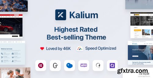Themeforest - Kalium | Creative Multipurpose WordPress &amp; WooCommerce Theme 10860525 v3.14.1 - Nulled