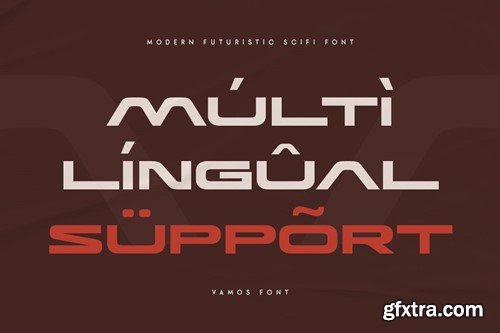 VAMOS - Modern Futuristic Scifi Font 6PSW9AQ VAMOS - Modern Futuristic Scifi Font 6PSW9AQ