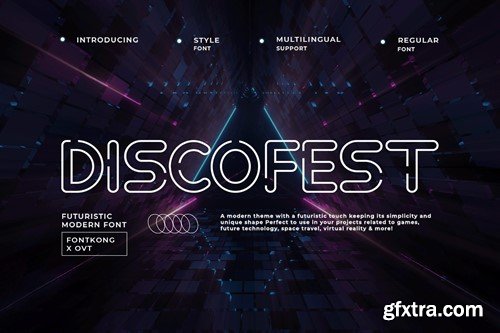 Discofest - Futuristic Modern Font QSDZPCQ Discofest - Futuristic Modern Font QSDZPCQ