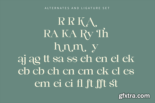 Elegant Font QQ84L7G