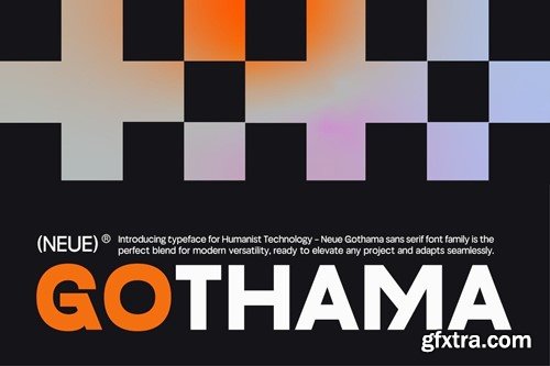 Neue Gothama - Gen Z Helve Grotesk Roman & Oblique 