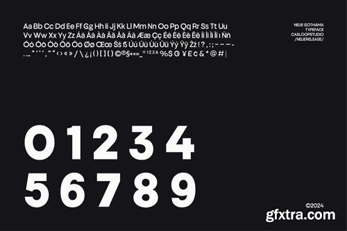 Neue Gothama - Gen Z Helve Grotesk Roman & Oblique 
