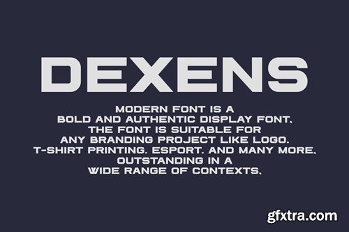 Dexens - Techno And Sport Font FBMQ9KA Dexens - Techno And Sport Font FBMQ9KA