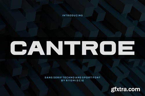 Cantroe - Techno And Sport Font 7SYC8GP Cantroe - Techno And Sport Font 7SYC8GP