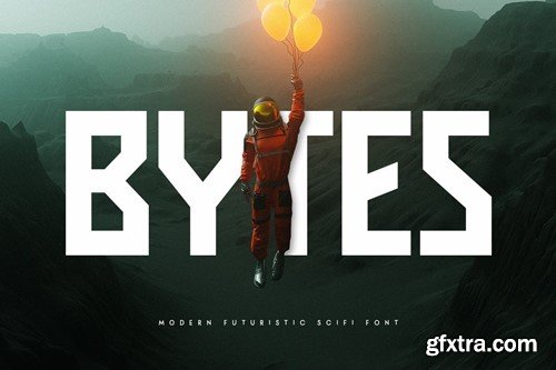 BYTES - Modern Futuristic Scifi Font YLYJDC5 BYTES - Modern Futuristic Scifi Font YLYJDC5