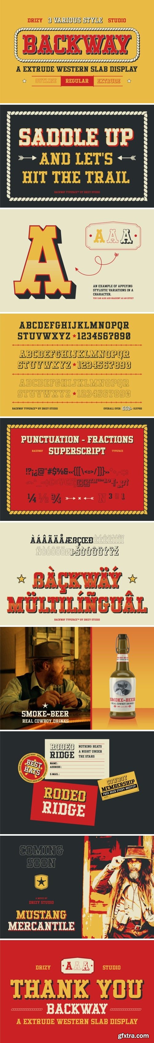 Backway Font
