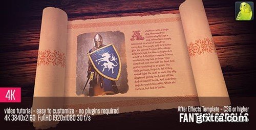 Videohive Fantasy Scrolls 15455711 Videohive Fantasy Scrolls 15455711