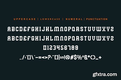 Slabanz - Slab Serif & Sport Font HDTT2CE Slabanz - Slab Serif & Sport Font HDTT2CE