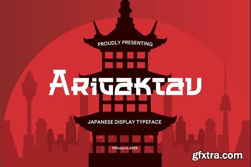 Arigaktau | Japanese Display Typeface HCCXP9P Arigaktau | Japanese Display Typeface HCCXP9P
