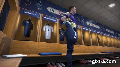 Videohive Locker Rooms of Stade de France 42603119 Videohive Locker Rooms of Stade de France 42603119
