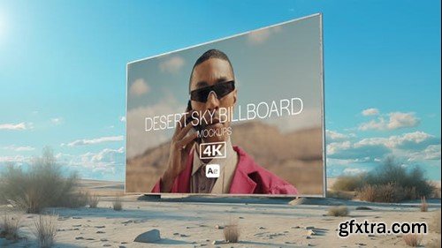 Videohive Desert Sky Billboard Mockups 52513268 Videohive Desert Sky Billboard Mockups 52513268