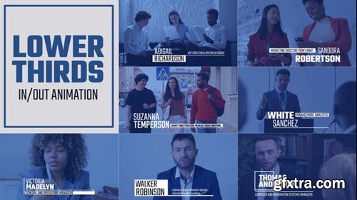 Videohive LowerThirds 53234132