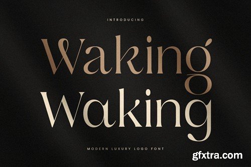 Waking Luxury Font ZGZPKQS