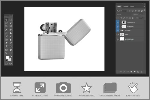 Lighter Mockup Lighter Mockup