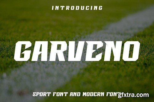 Garveno Sport Font and Modern Font R6ARYLB Garveno Sport Font and Modern Font R6ARYLB