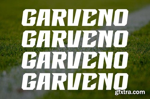 Garveno Sport Font and Modern Font R6ARYLB Garveno Sport Font and Modern Font R6ARYLB